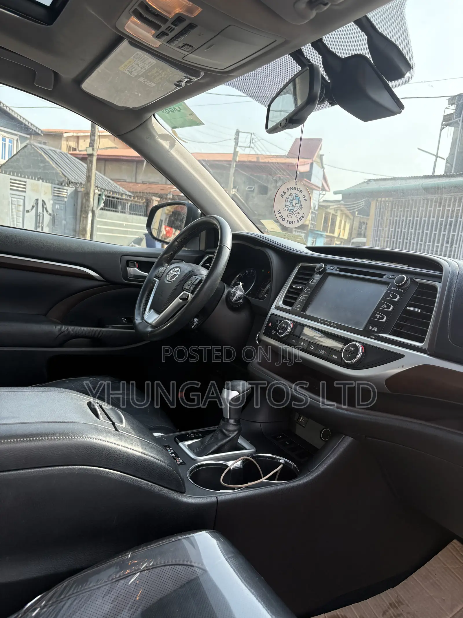 Toyota Highlander Limited V6 4x4 (3.5L 6cyl 6A) 2016 Black