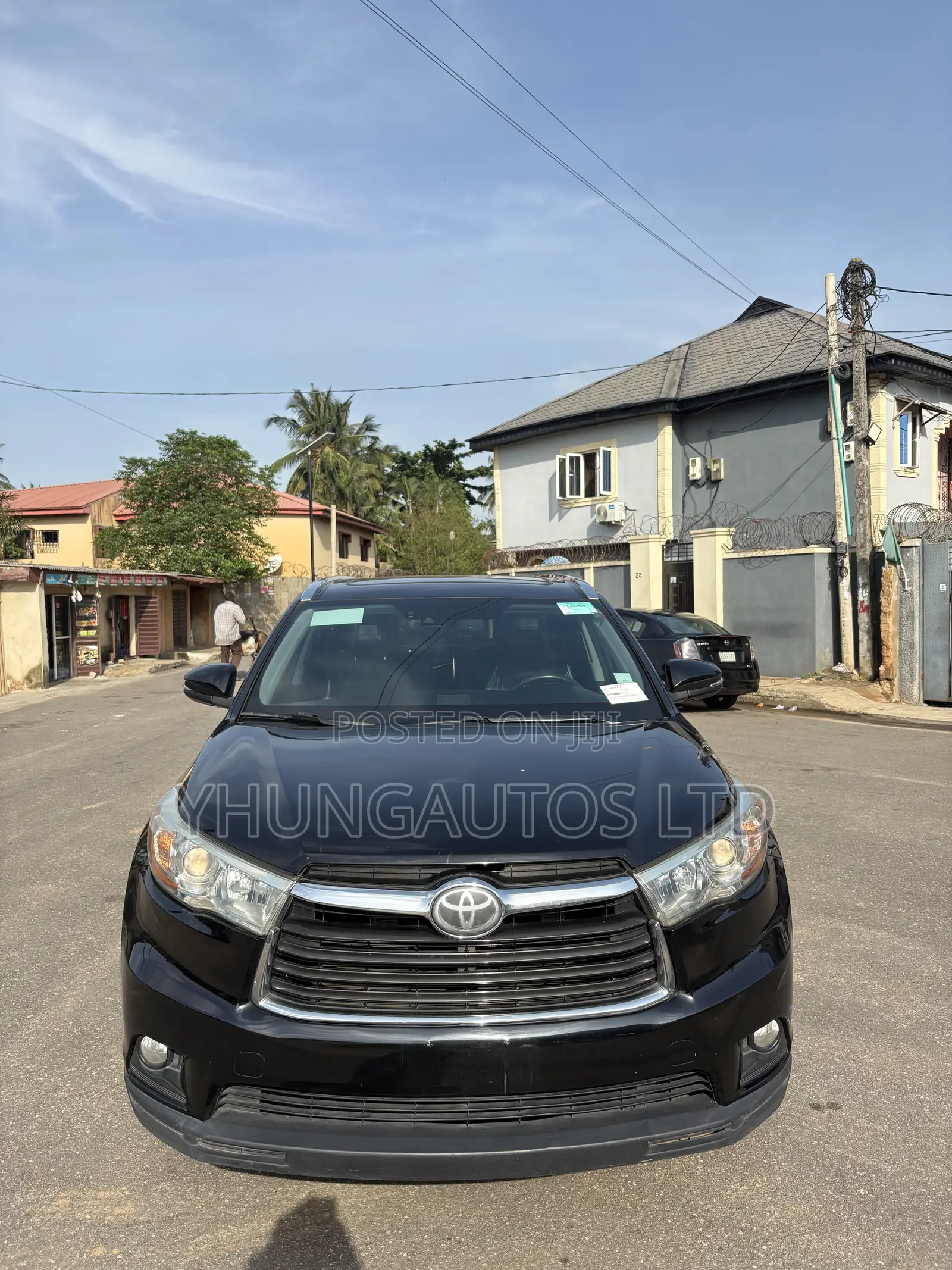 Toyota Highlander Limited V6 4x4 (3.5L 6cyl 6A) 2016 Black
