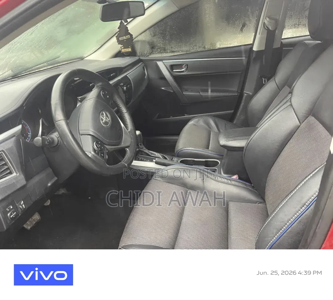 Toyota Corolla S 4dr Sedan (1.8L 4cyl CVT) 2014 Red