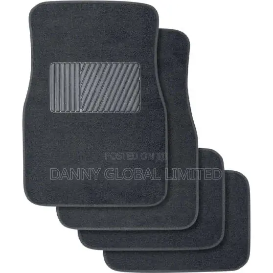 Toyota Corolla 2003-2006 3d Black Leather Foot Mat