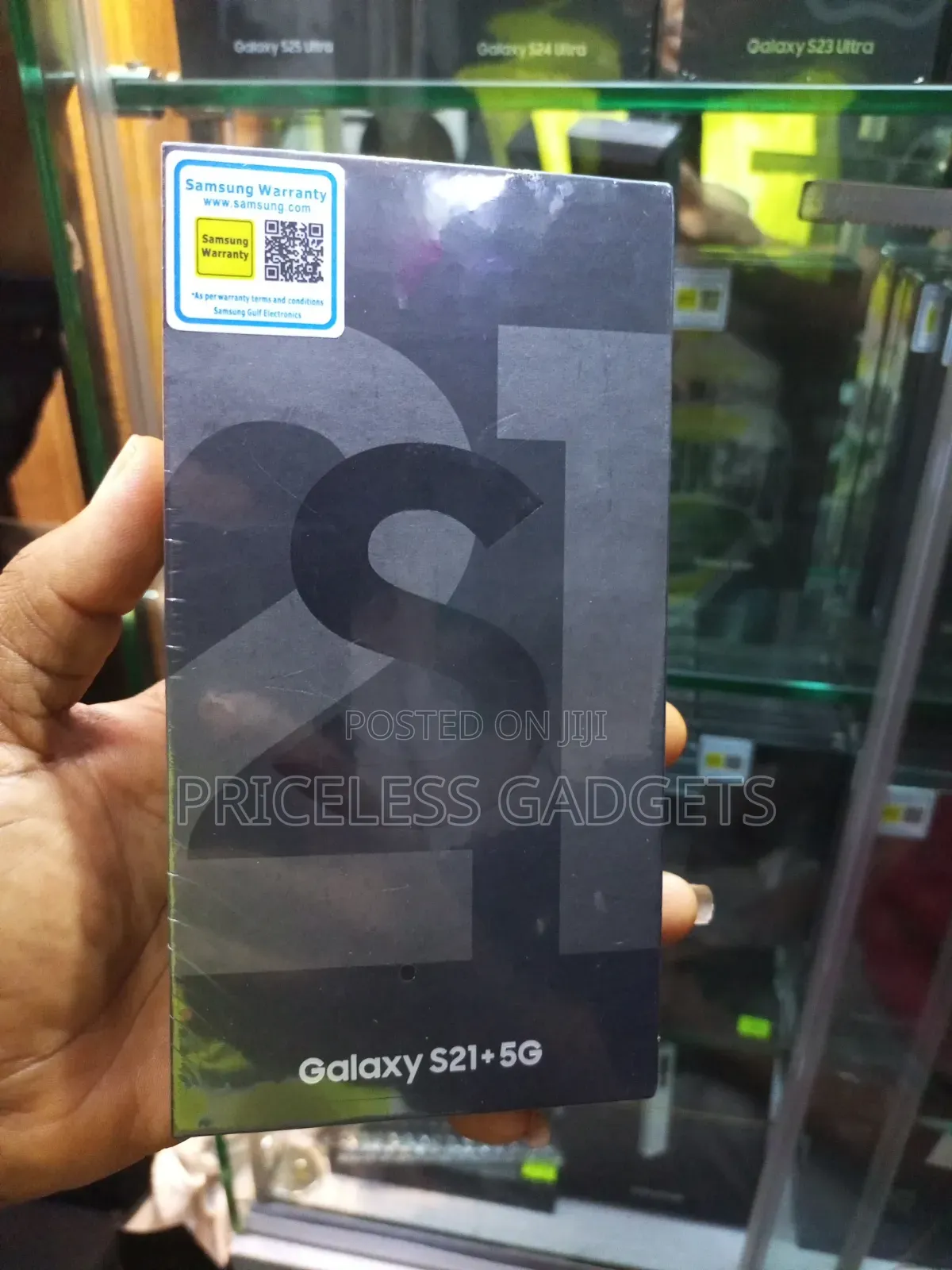 New Samsung Galaxy S21+ 5G 256 GB Black
