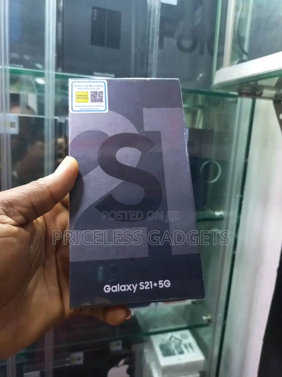 New Samsung Galaxy S21+ 5G 256 GB Black