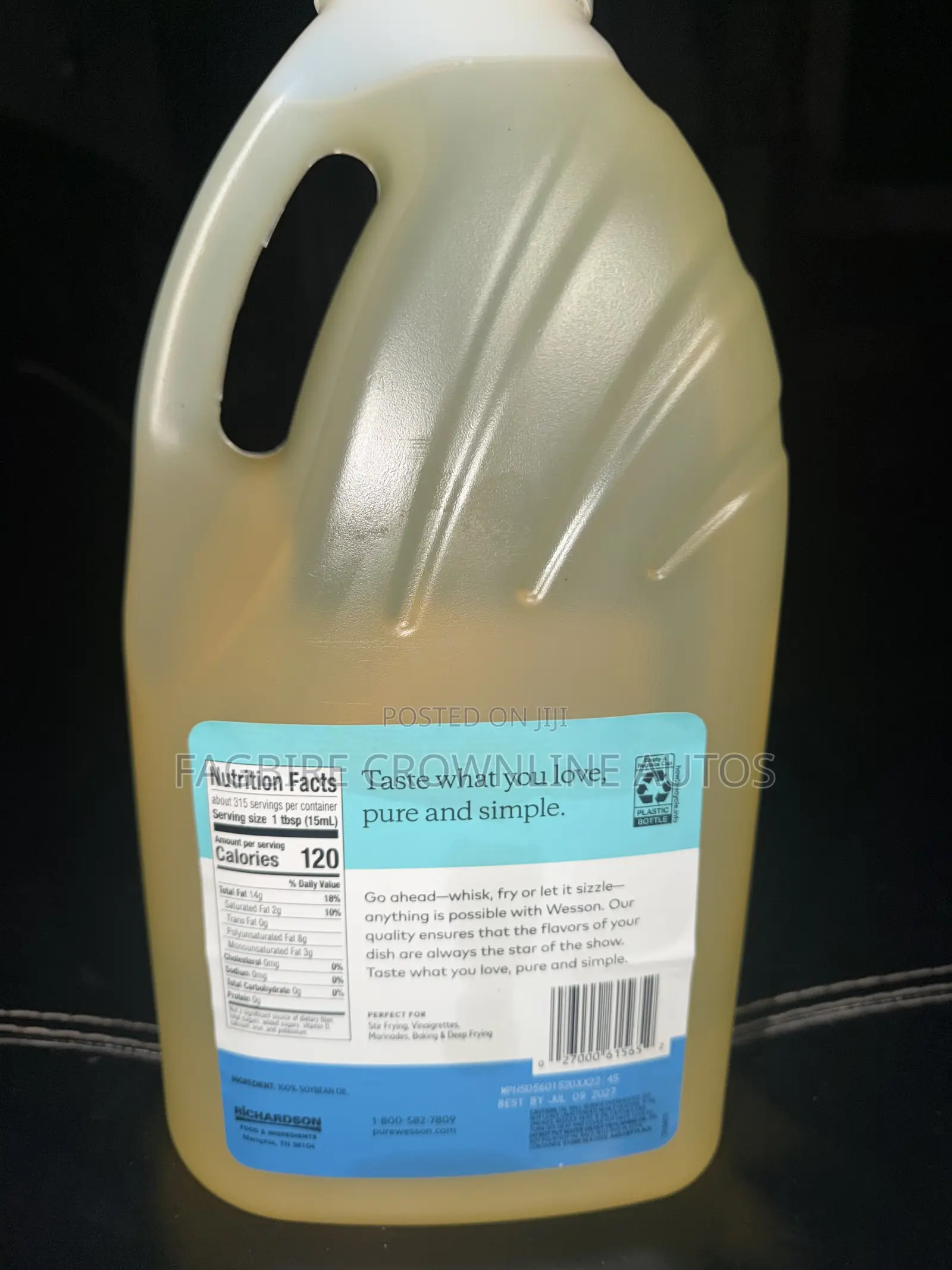 Wesson Vegetable Oil