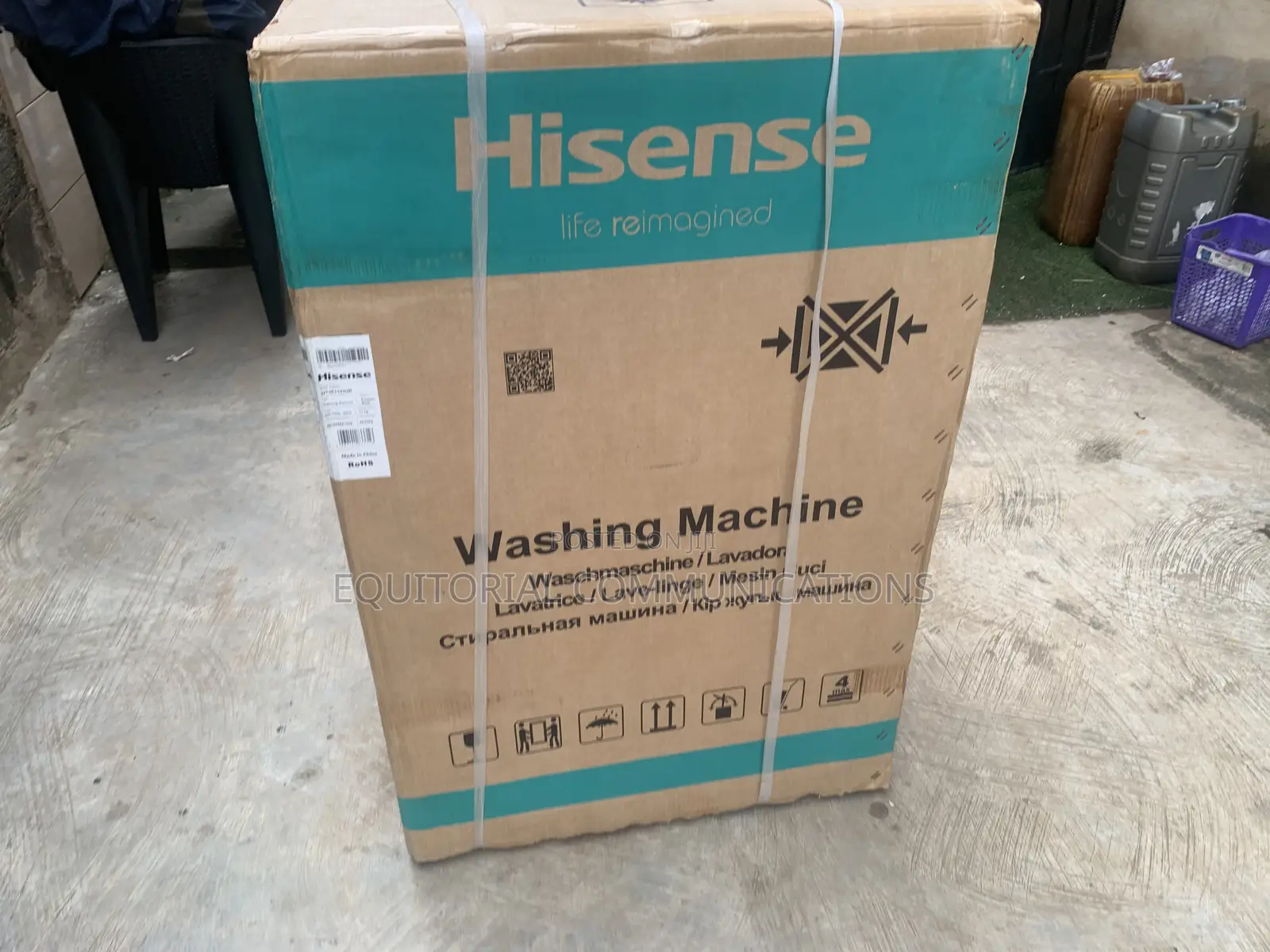 Hisense 11kg Top Load Wt3k112ub Washer With Stainless Steel Drum