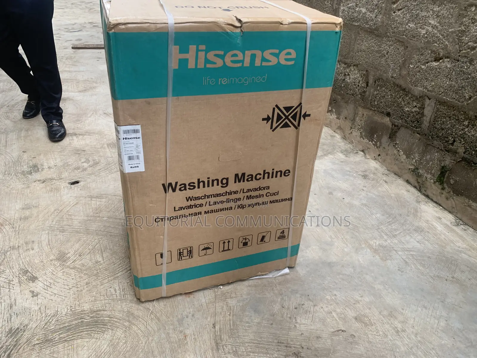 Hisense 11kg Automatic Wt3k1123ub Washing Machine With Tub Self Clean