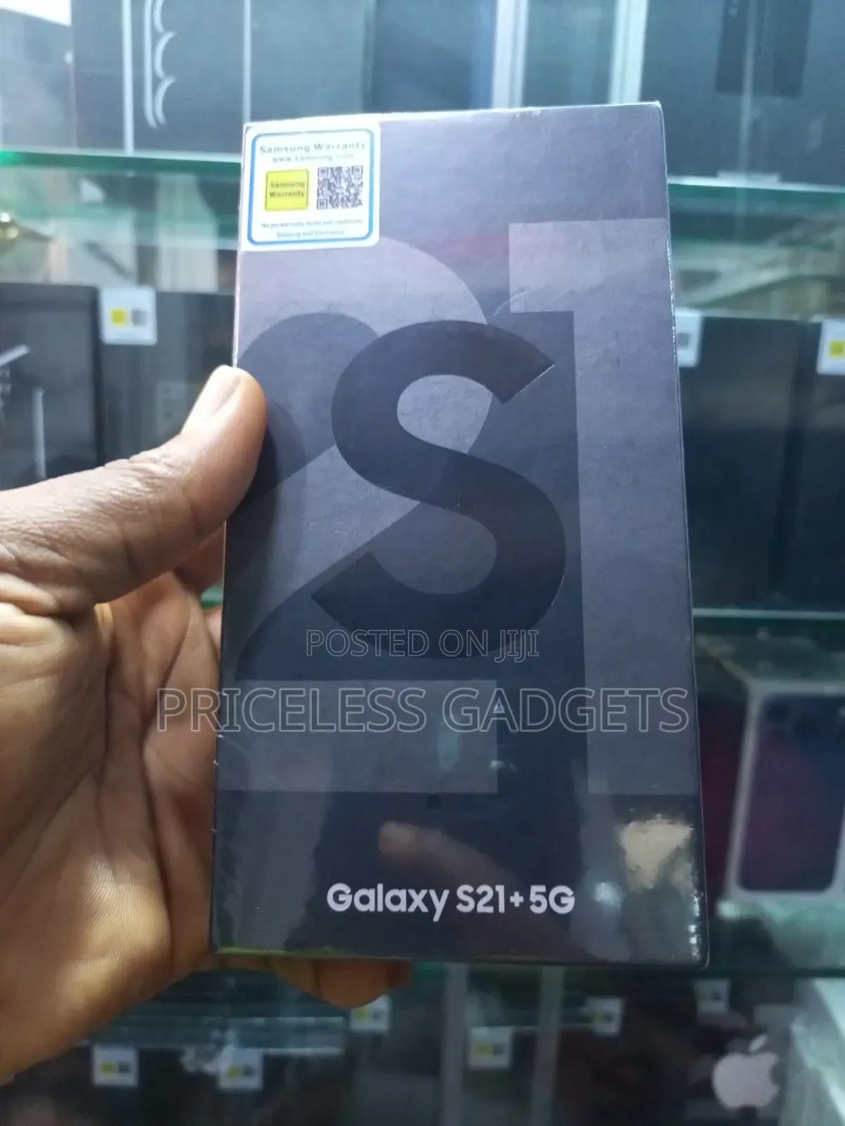 New Samsung Galaxy S21+ 5G 128 GB Black