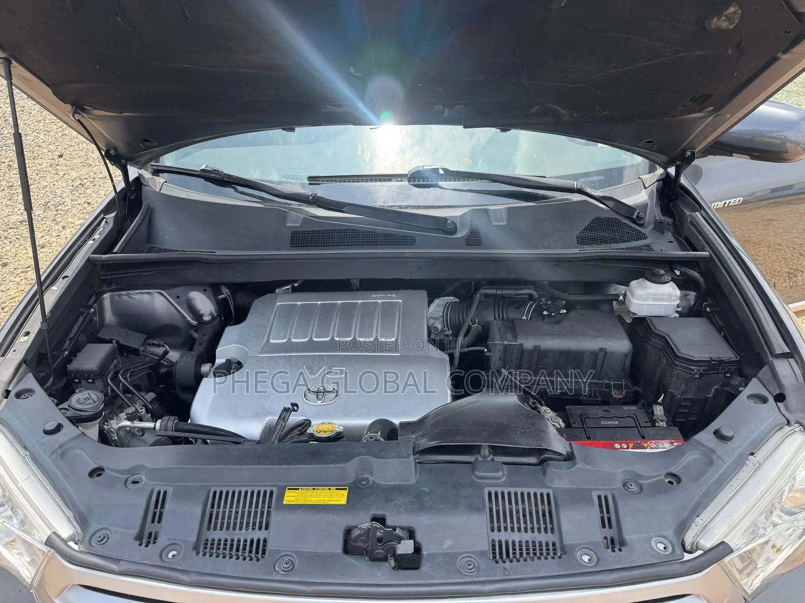 Toyota Highlander Limited 3.5l 4WD 2013 Gray
