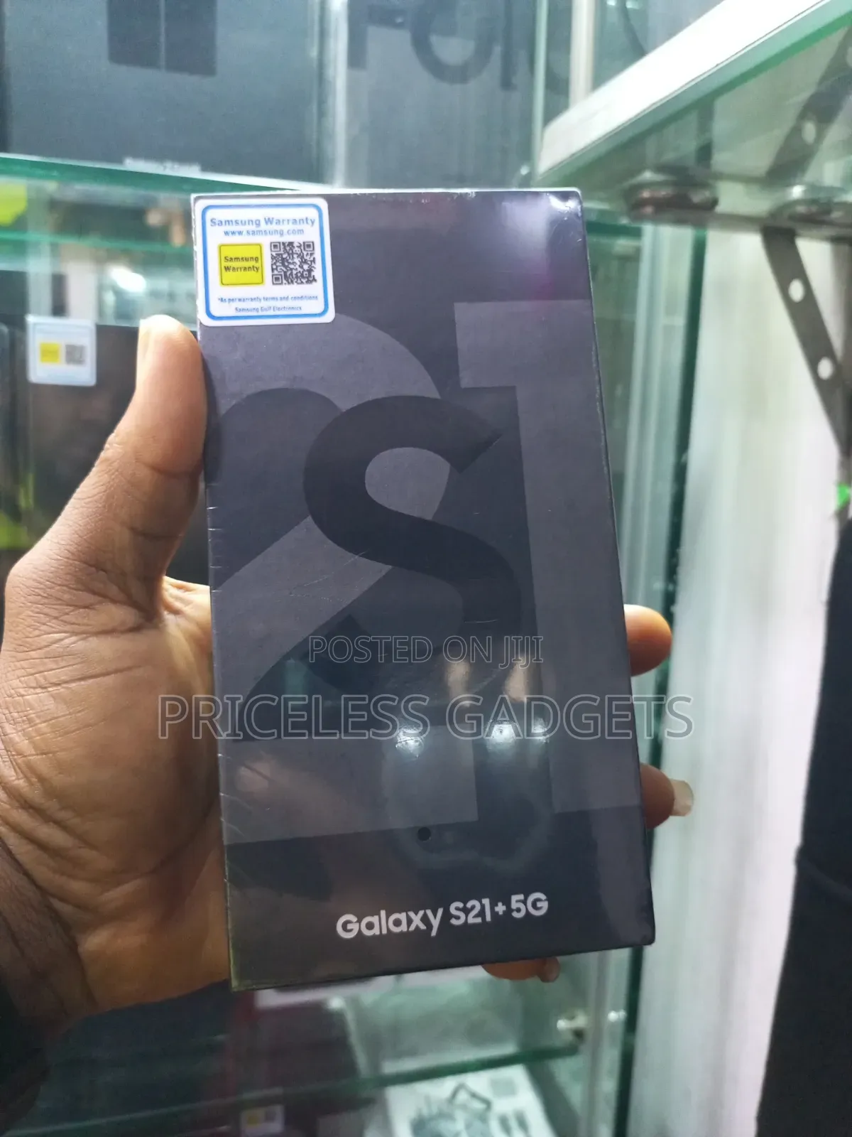 New Samsung Galaxy S21+ 5G 128 GB Black