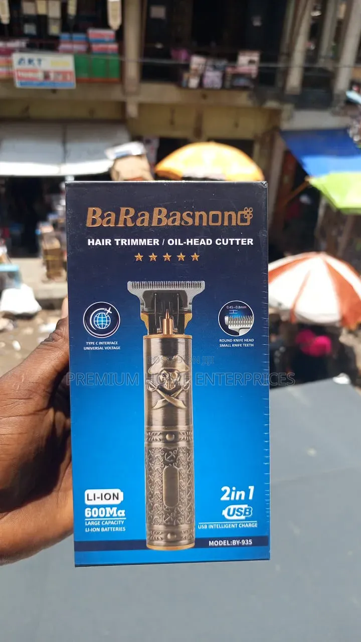 Barabasnono Men's Professional Hair Trimmer With Super Fine Cut