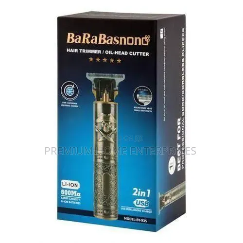 Barabasnono Men's Professional Hair Trimmer With Super Fine Cut