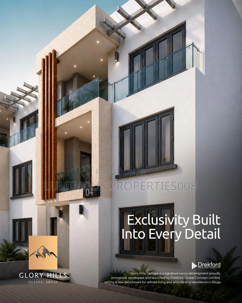 4bdrm Duplex in Glory Hills Guzape for sale