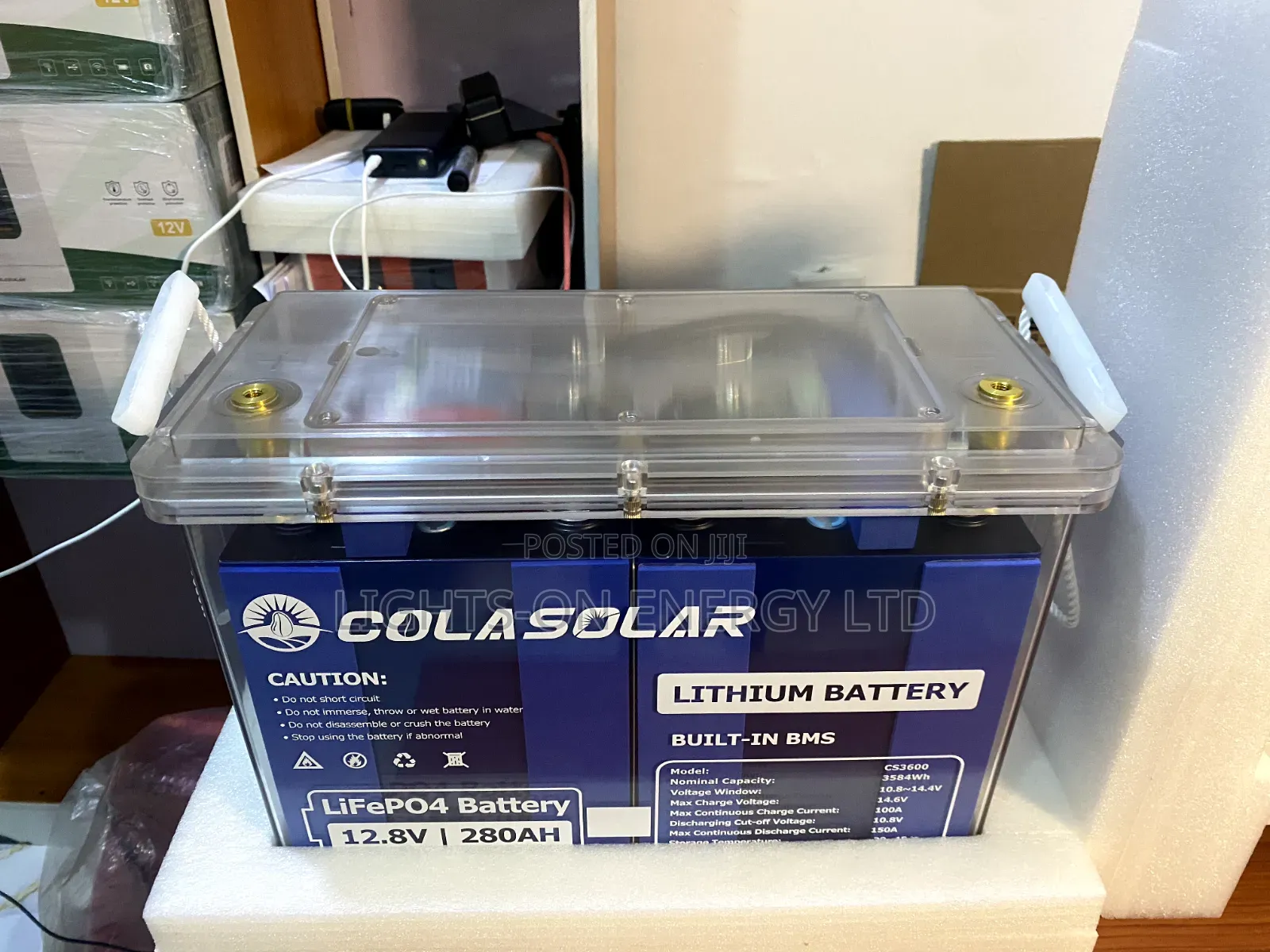 3.6kwh Lithium Battery 12v