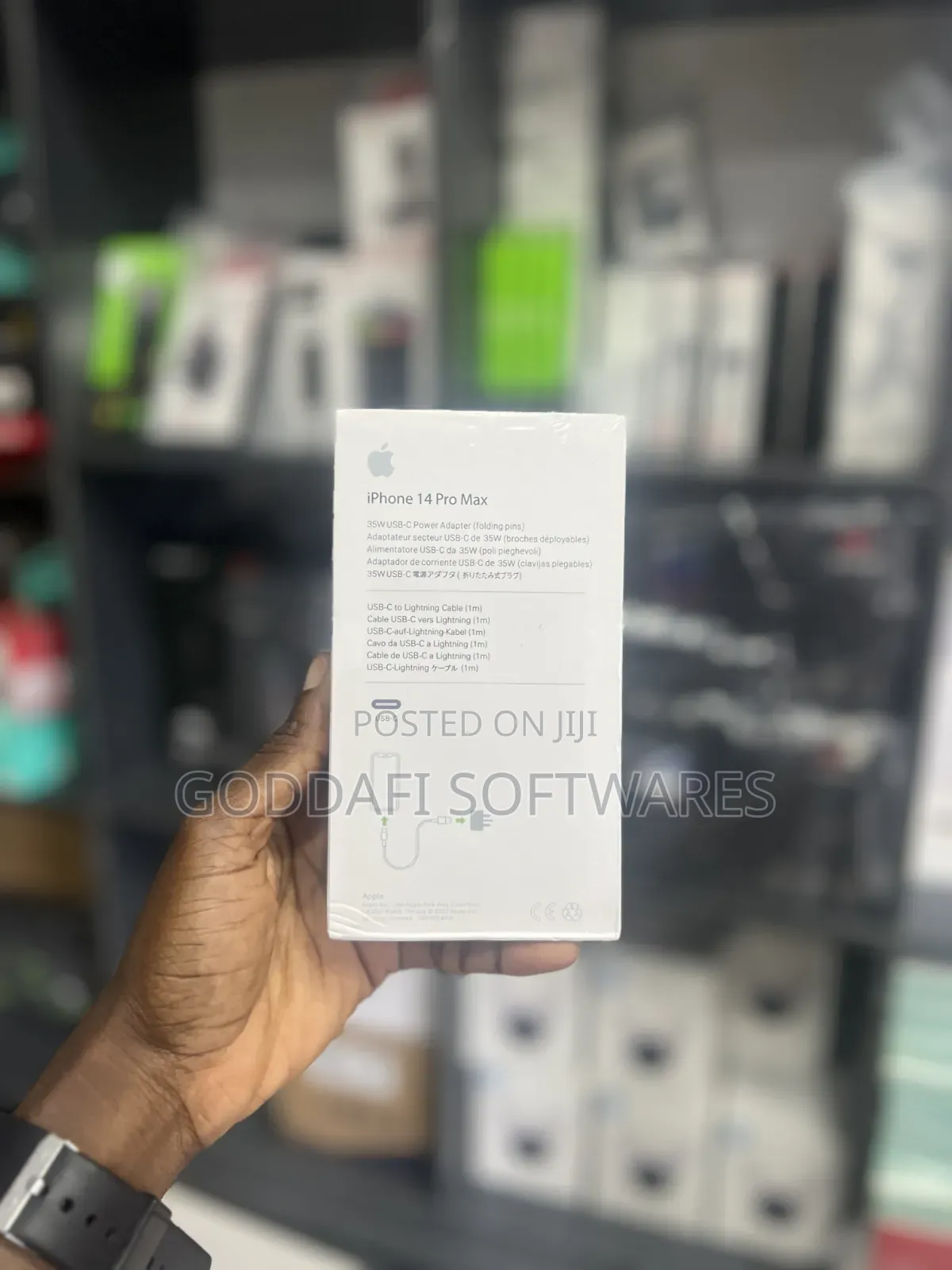 Apple 14 Pro Max Charger Adapter + Cable