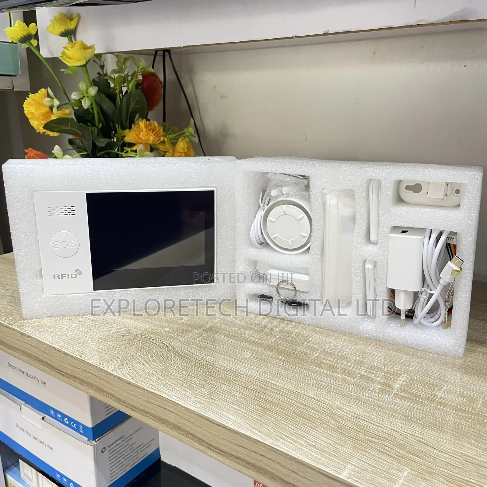 Smart Wifi Touch Screen Alarm System