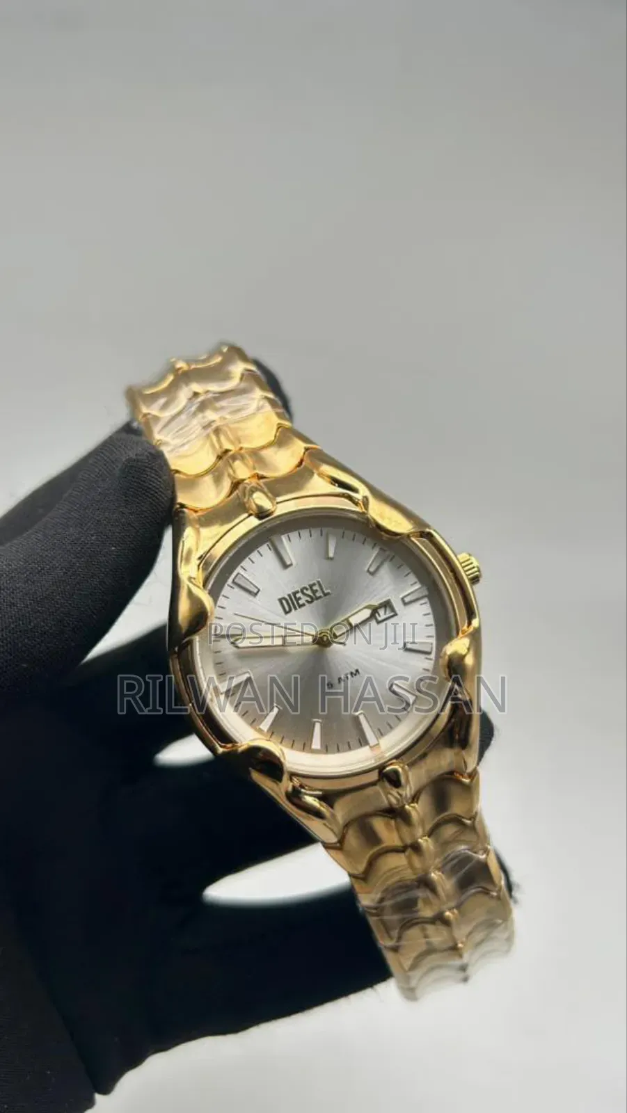 Diesel Alligator Chain Wrist Watch