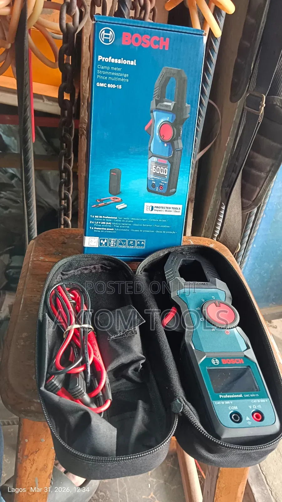 Bosch Professional GMC 600-15 Digital Clamp Meter