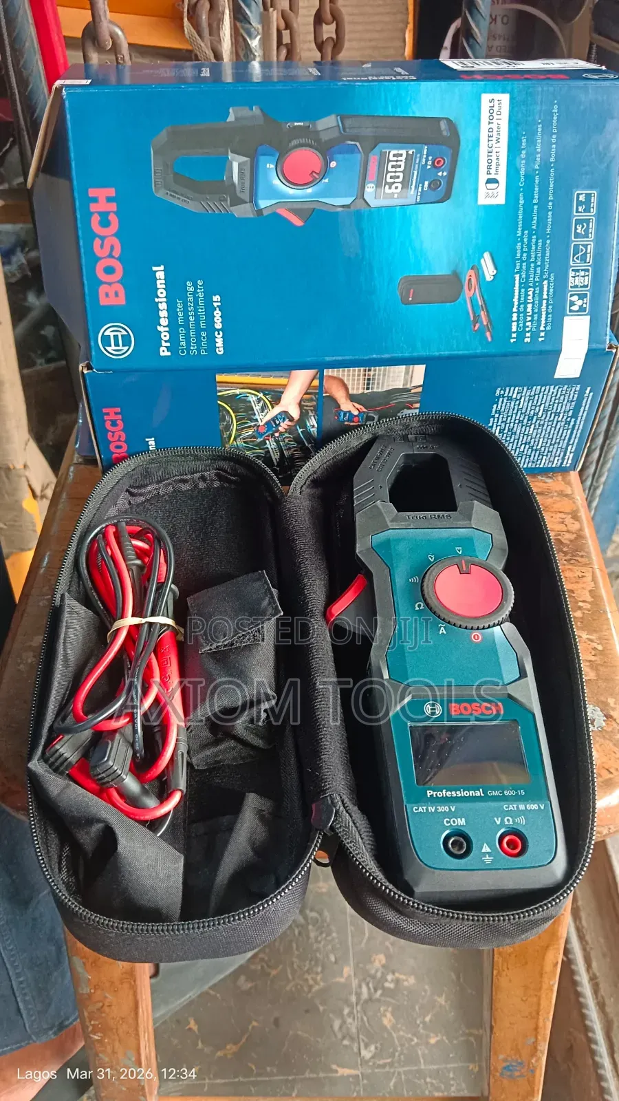 Bosch Professional GMC 600-15 Digital Clamp Meter