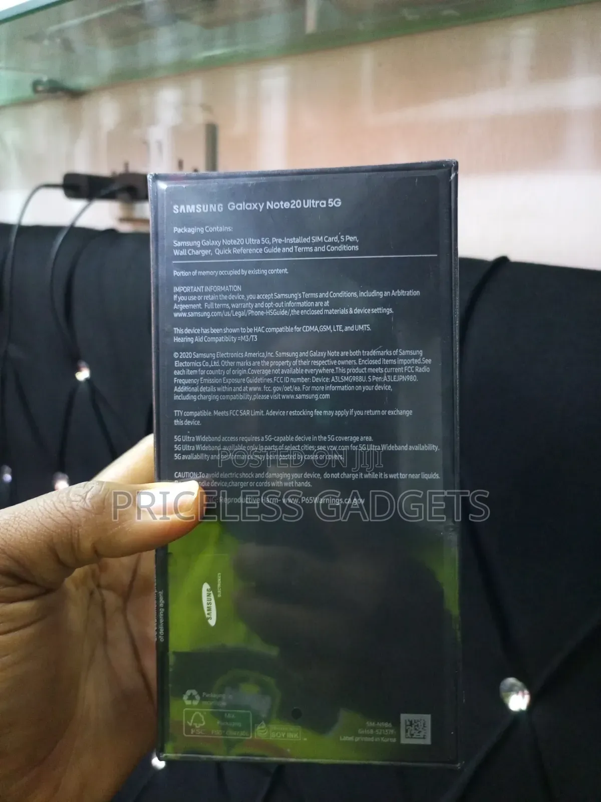 New Samsung Galaxy Note 20 Ultra 128 GB Black