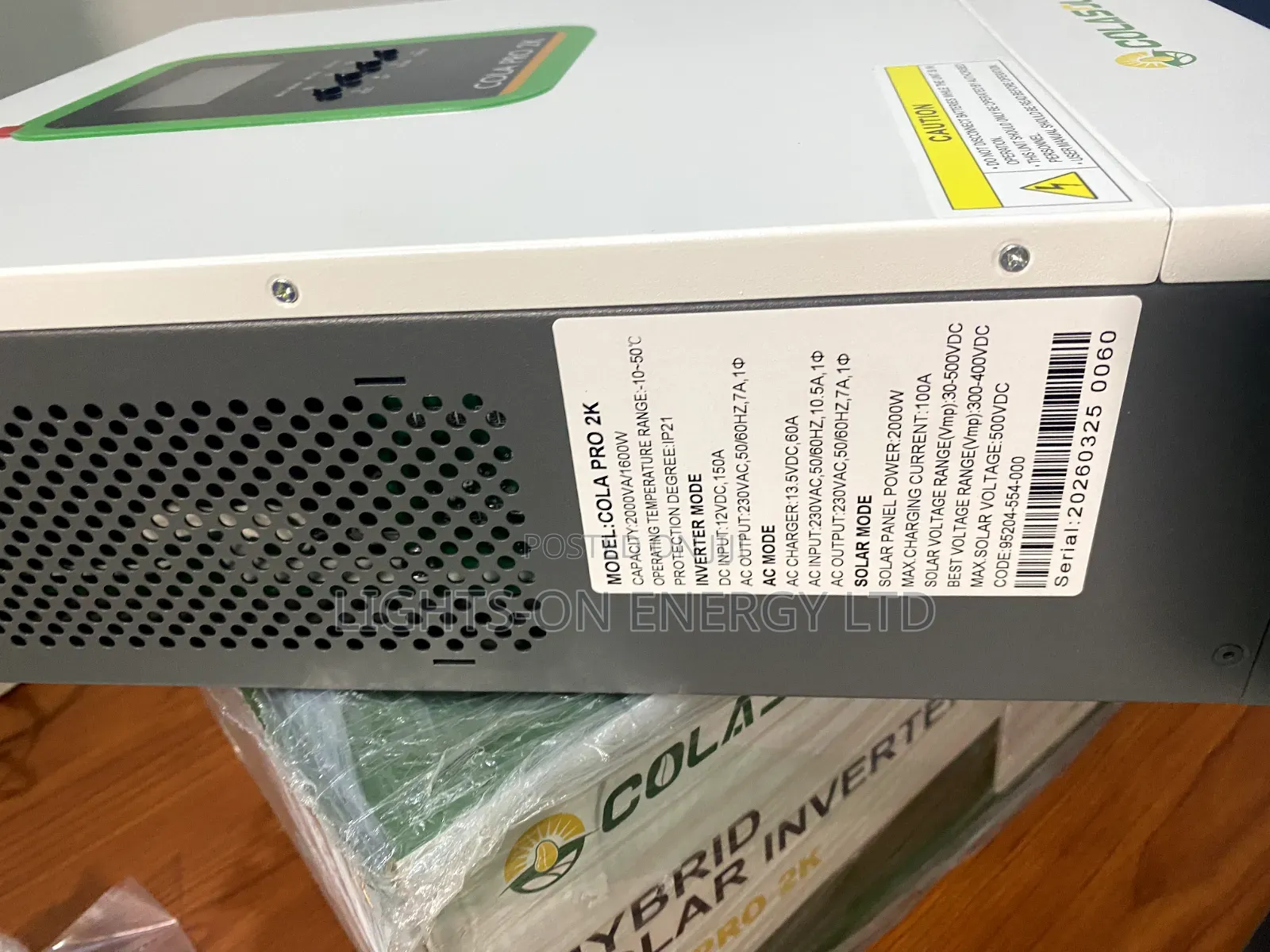 2kva Hybrid Inverter 12v