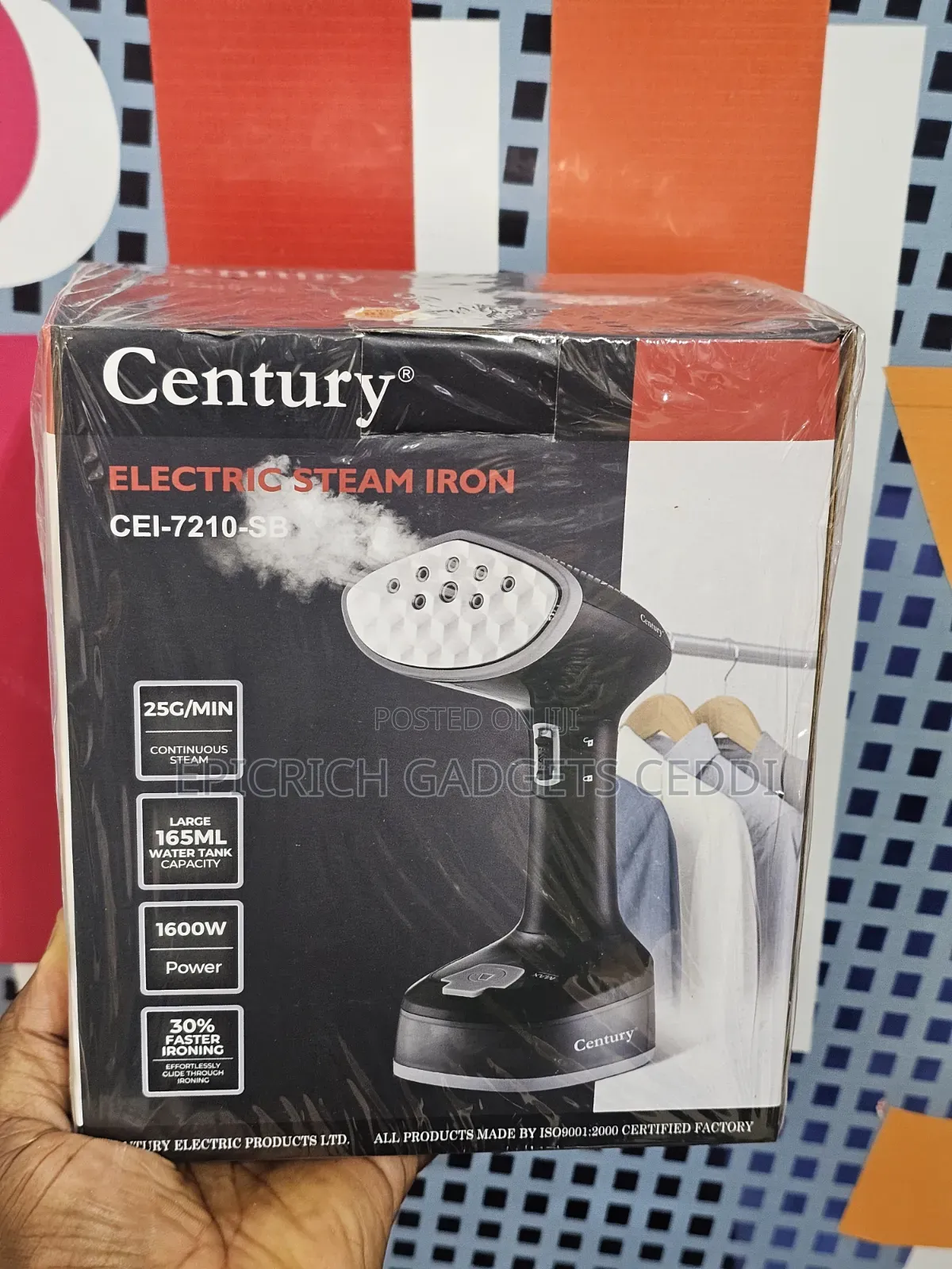 Garment Steamer Electric Iron 1600w