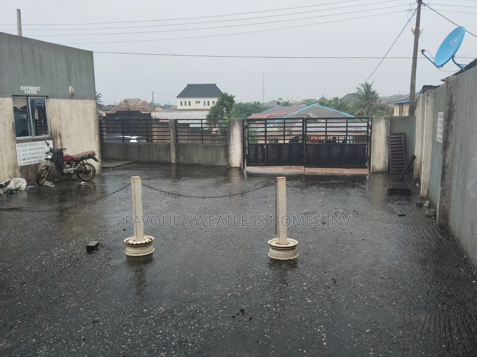 Well Built Gasplant Filling Station at Ibafo
