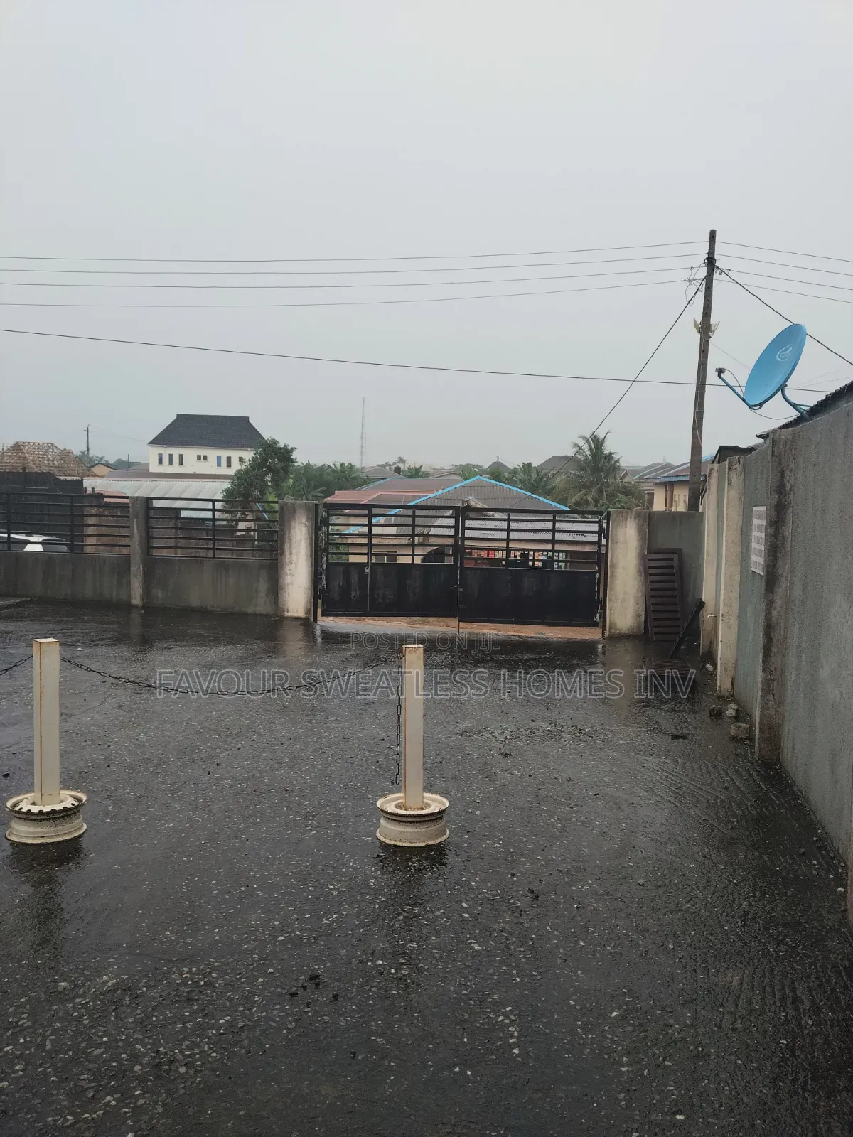 Well Built Gasplant Filling Station at Ibafo