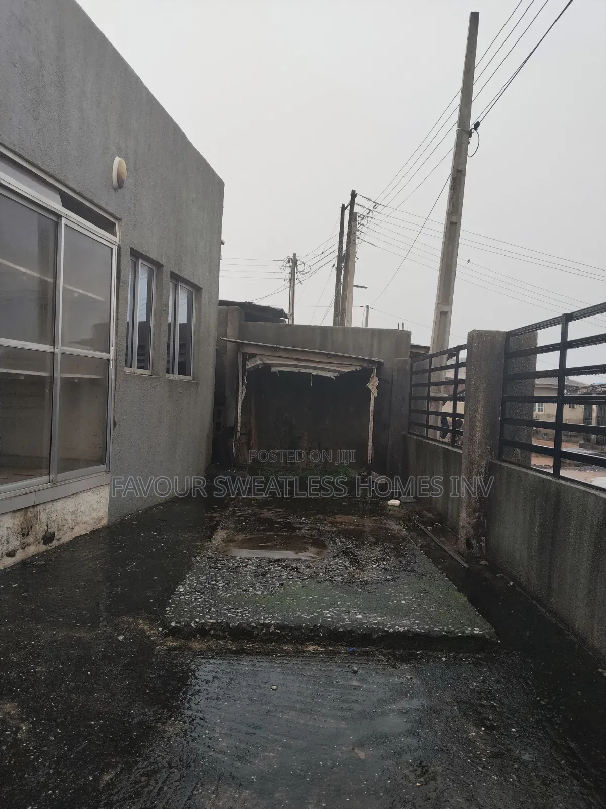 Well Built Gasplant Filling Station at Ibafo