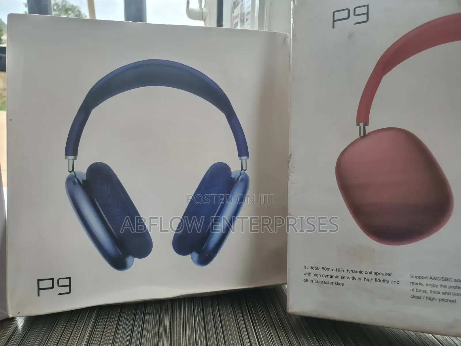 P9 Bluetooth Over-Ear Headphones: Wireless/Wired/Hifi Stereo