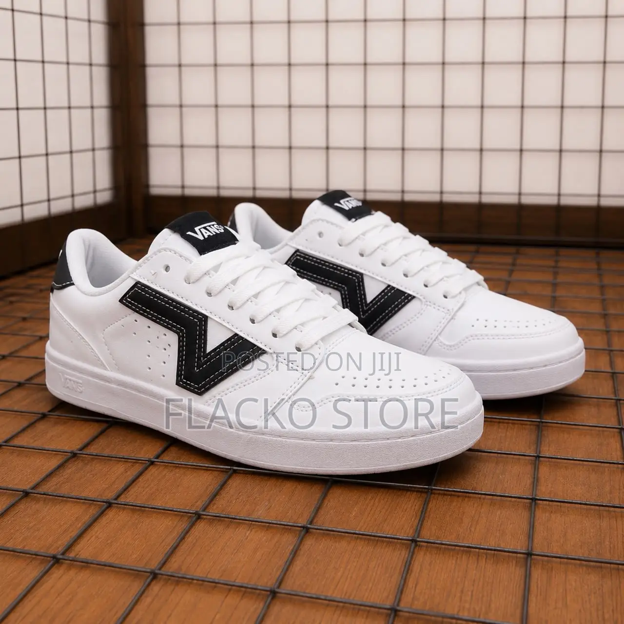 Original Vans Lowland 2.0 White Sneakers