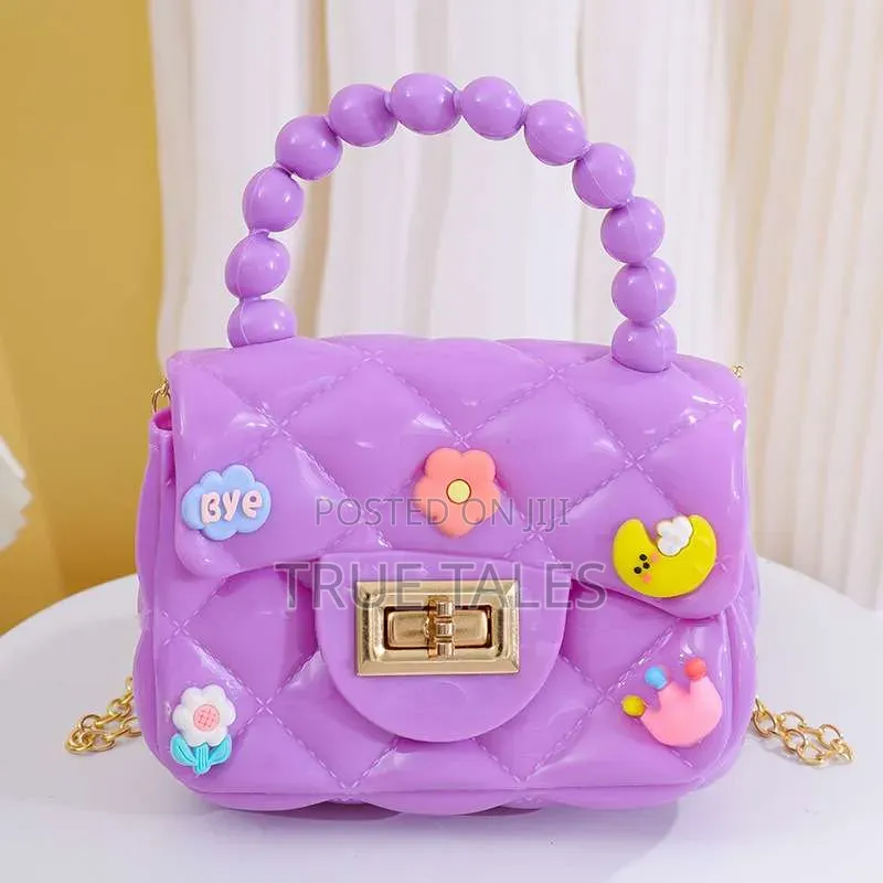 Girls Toy Embellished PVC Bags