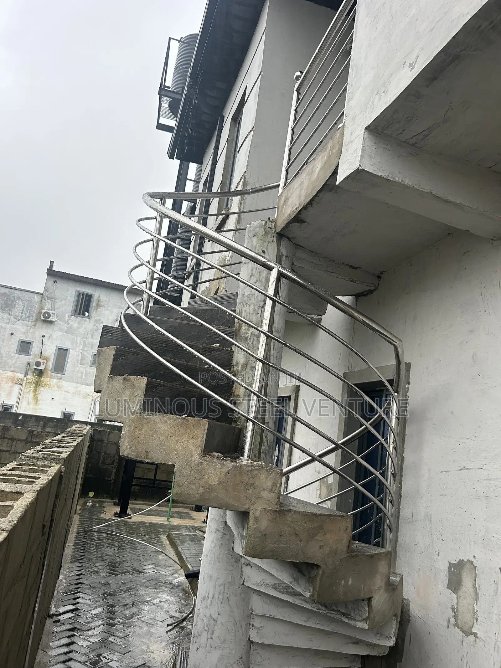 Purchase Your Spiral Staircase Railings From Luminous Steel.