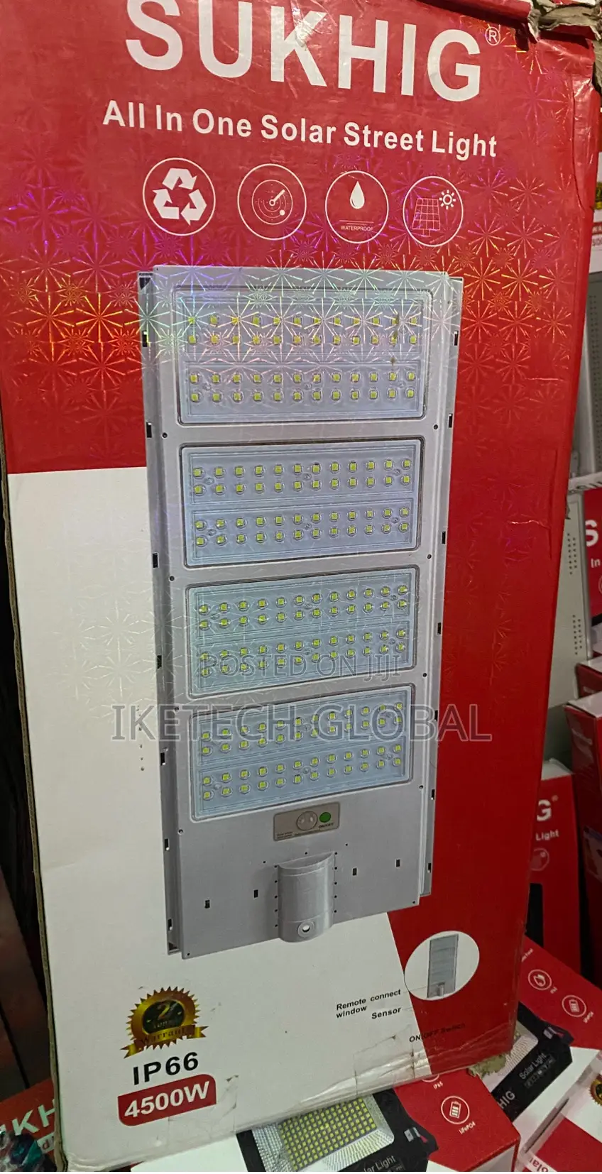 4500w Sukhig Solar Street Light