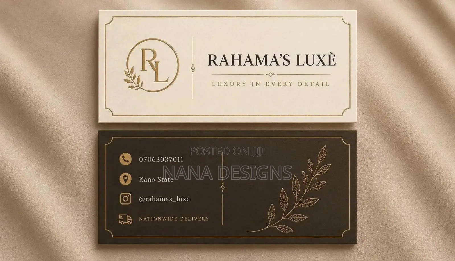 Professional Business Card Design
