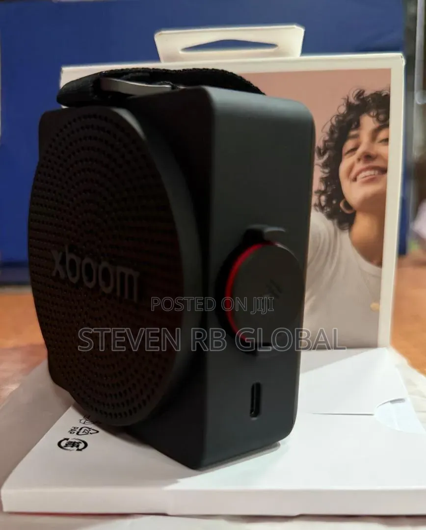Lg Xboom Mini Bluetooth Speaker | Signature Sound by Will.I.Am (Black)