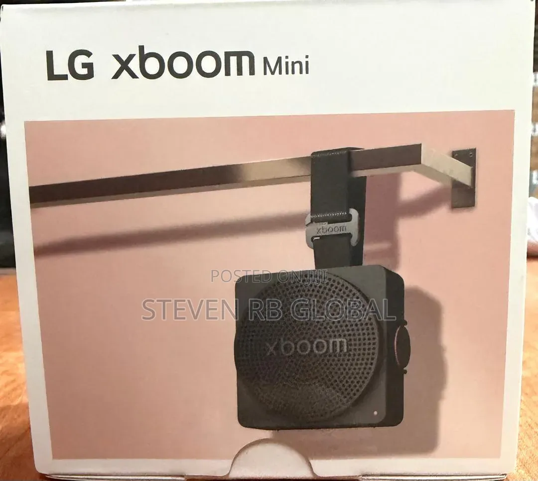 Lg Xboom Mini Bluetooth Speaker | Signature Sound by Will.I.Am (Black)