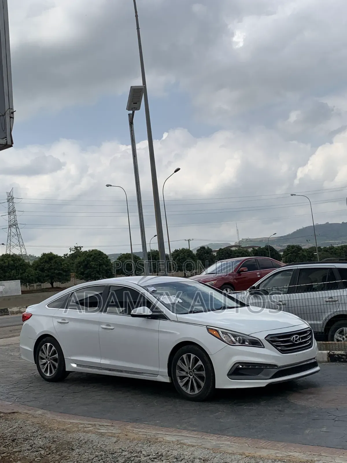 Hyundai Sonata 2015 White