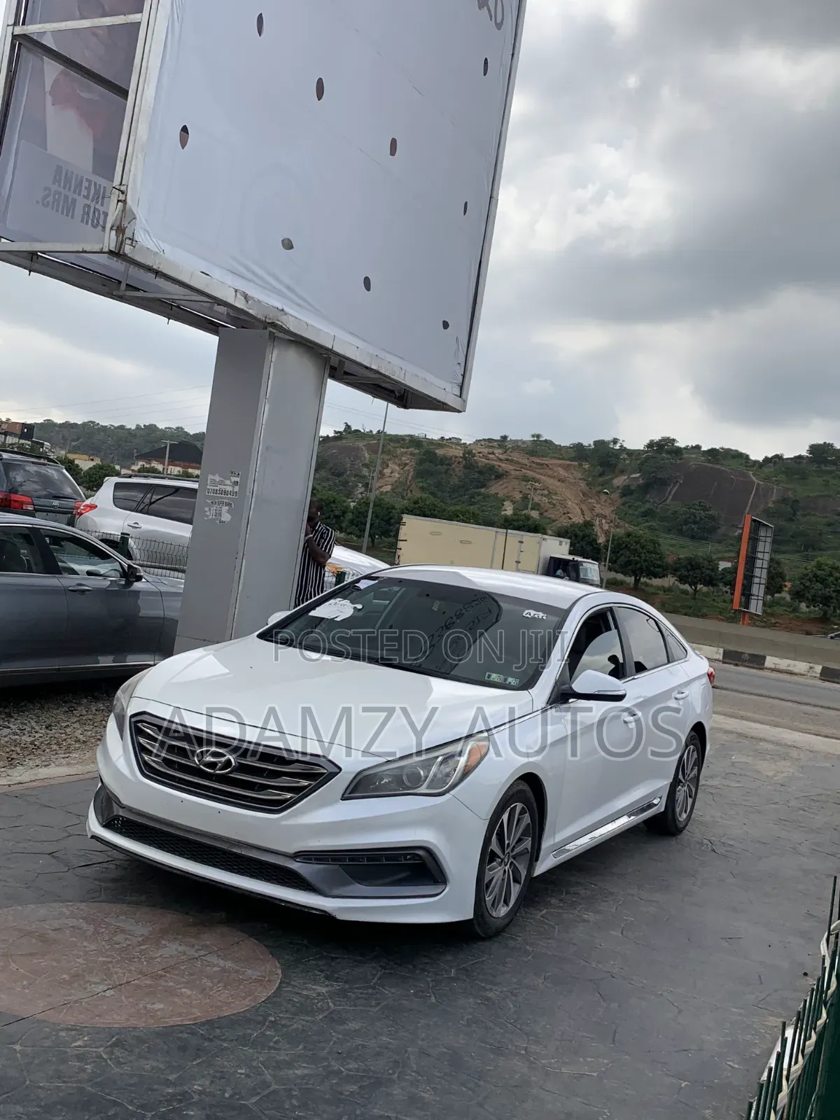 Hyundai Sonata 2015 White
