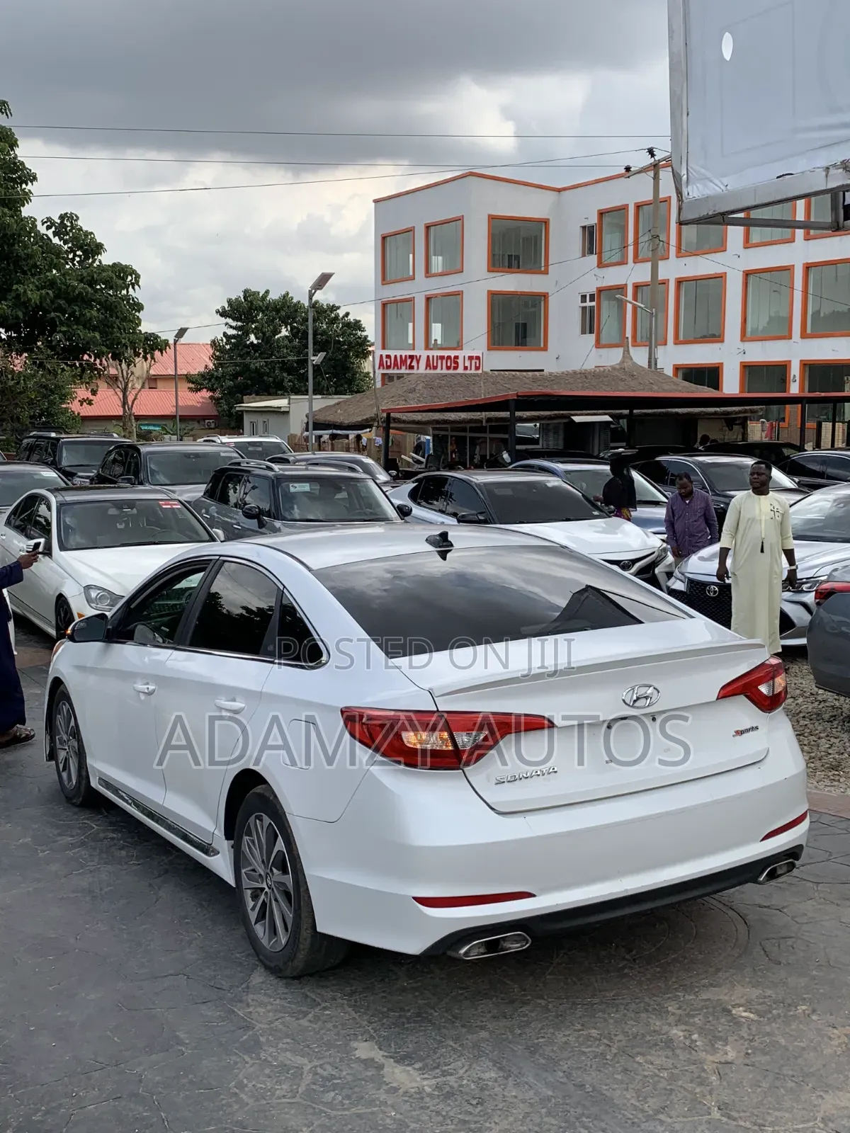 Hyundai Sonata 2015 White