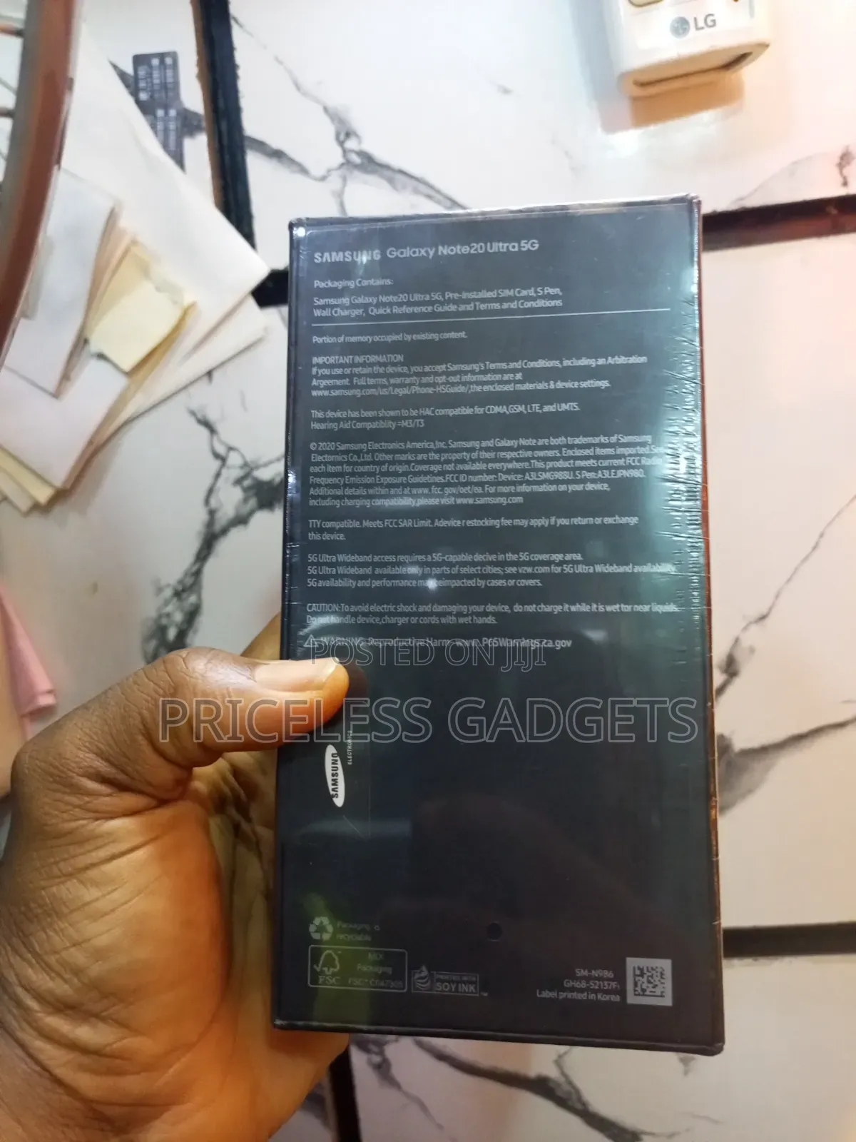 New Samsung Galaxy Note 20 Ultra 256 GB Black