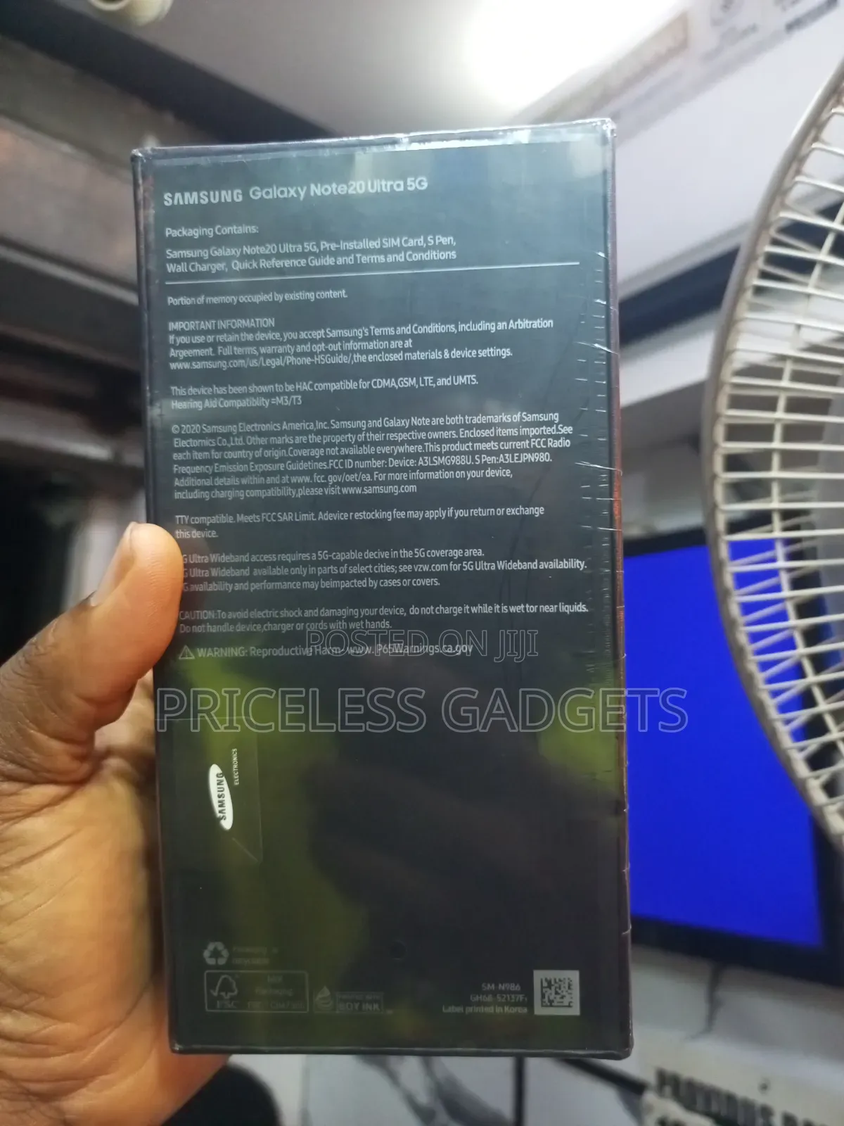 New Samsung Galaxy Note 20 Ultra 256 GB Black