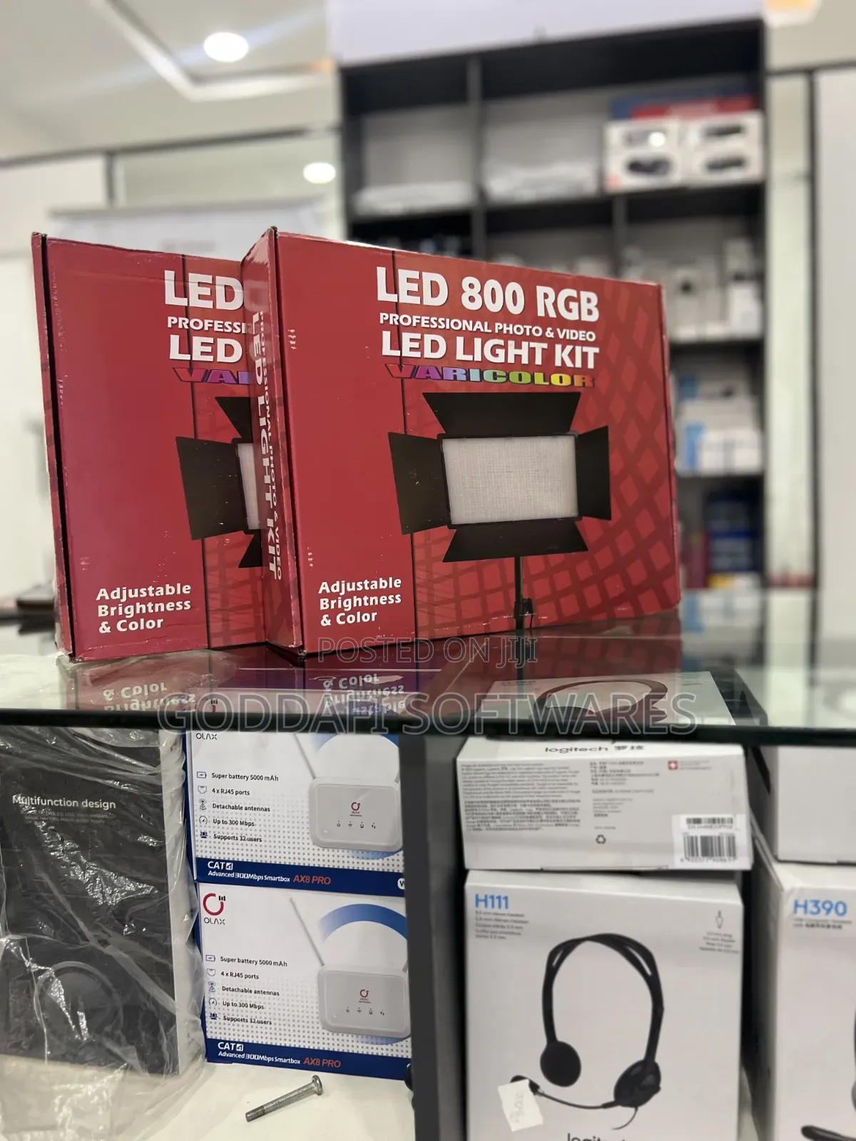 Led 800 RGB Professional Photo Video Light Kit
