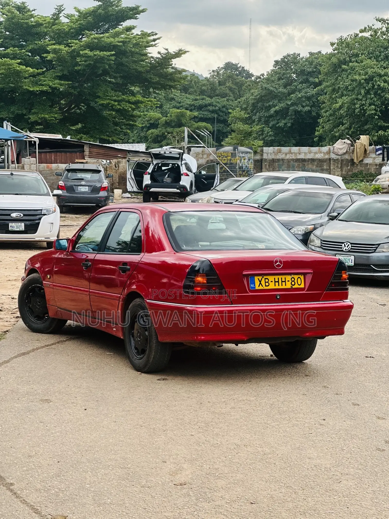 Mercedes-Benz C180 2002 Red
