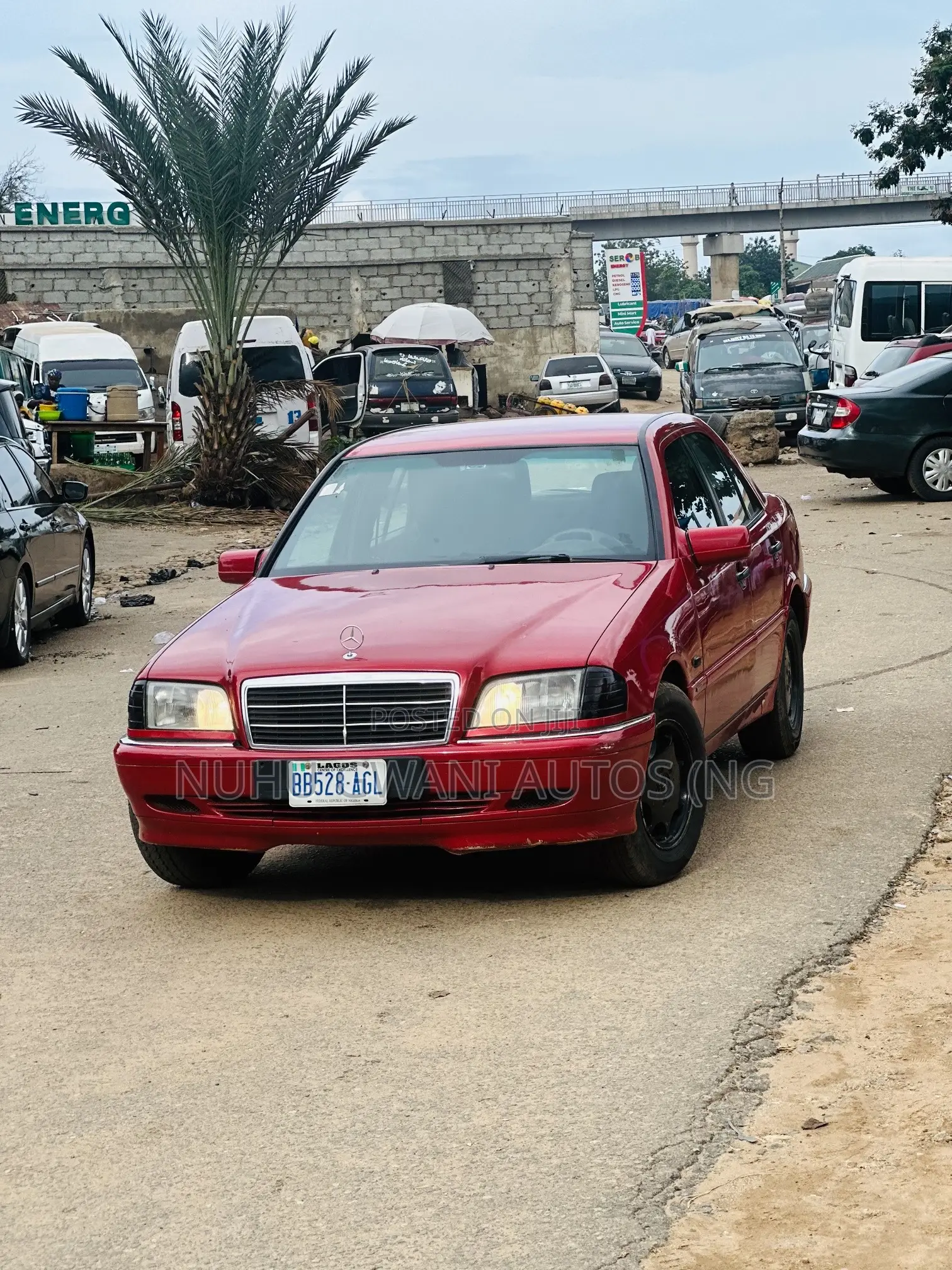 Mercedes-Benz C180 2002 Red