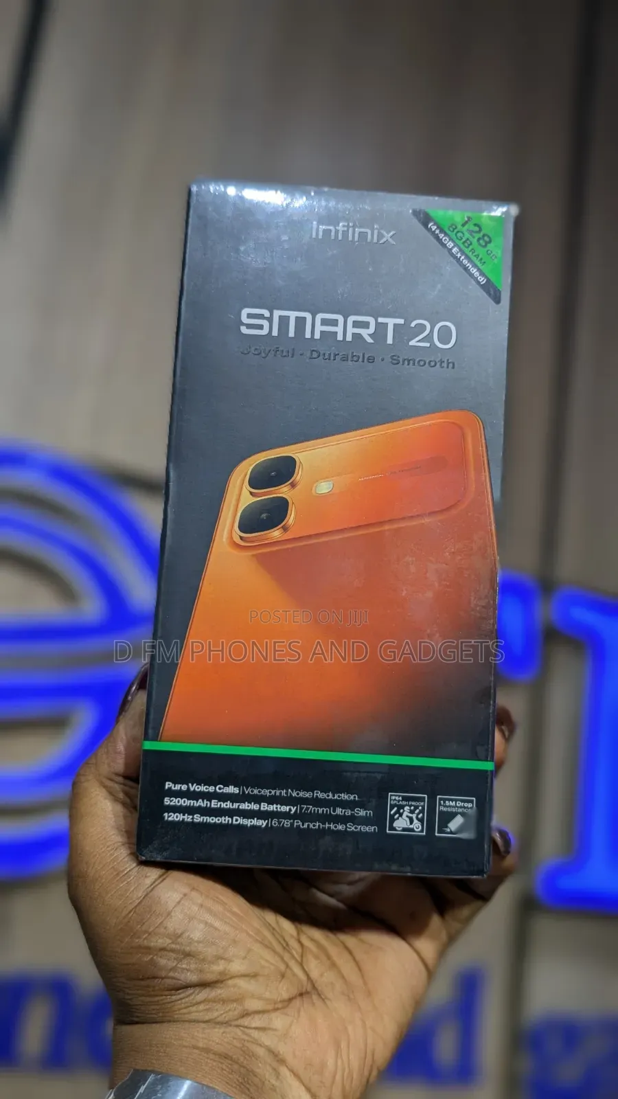 New Infinix Smart 20 128 GB Orange