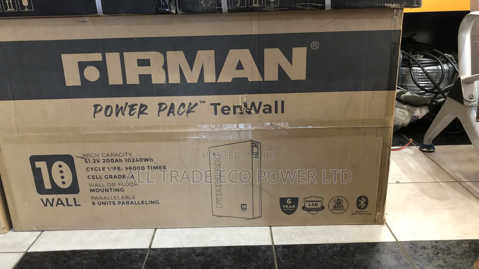 Firman 10kw Lithium Battery 48/51.2v