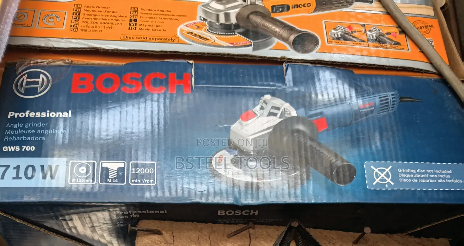 Bosch 710w Electric Grinder – Heavy Duty Angle Grinder