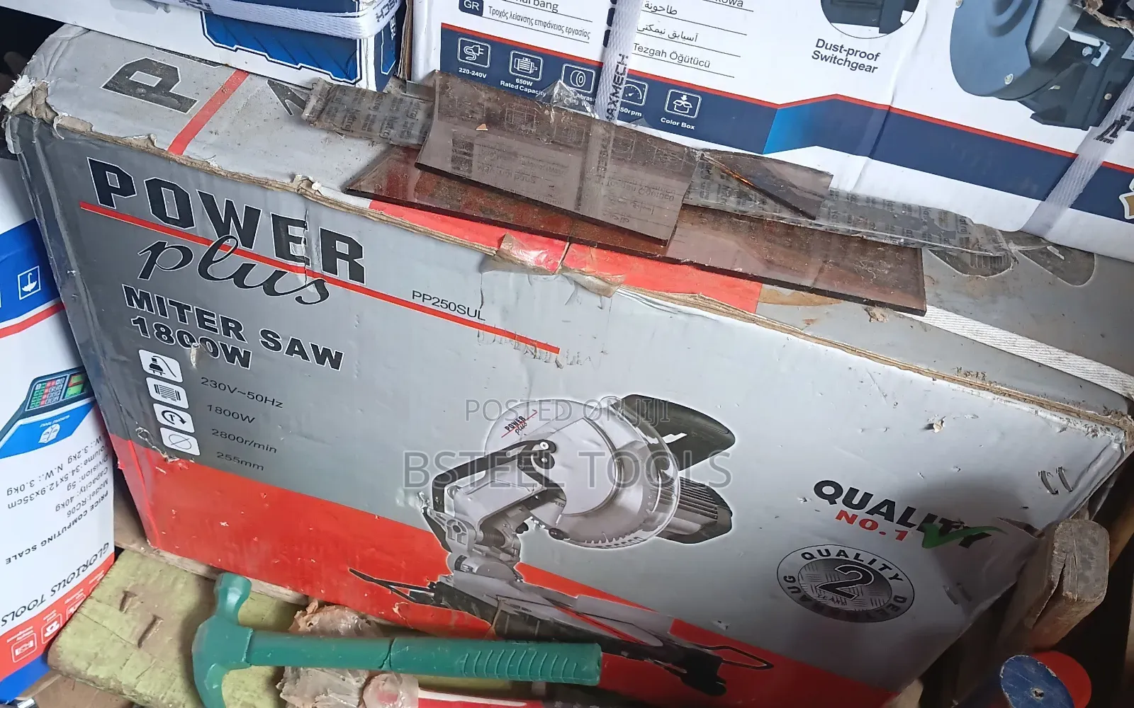 Powerplus Mitre Saw – Heavy Duty Wood Cutting Machine