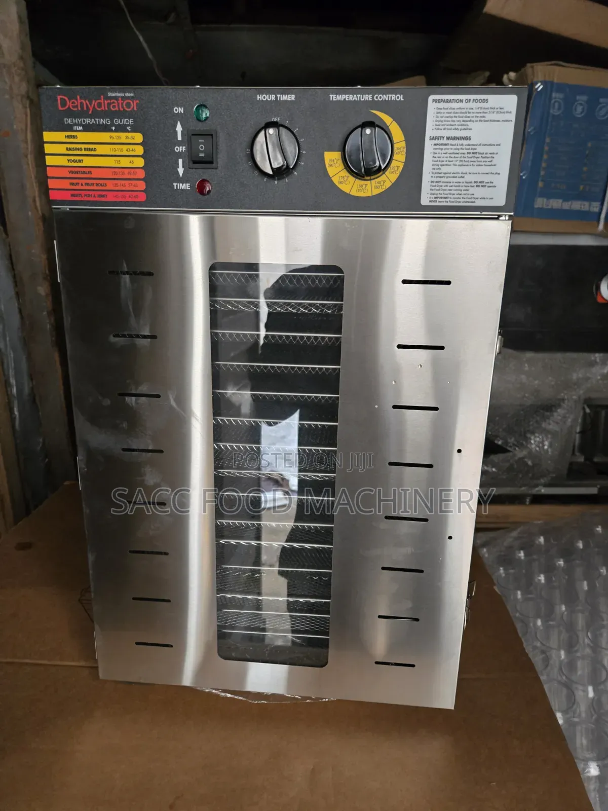 16 Trays Commercial Dehydrator/Dryer