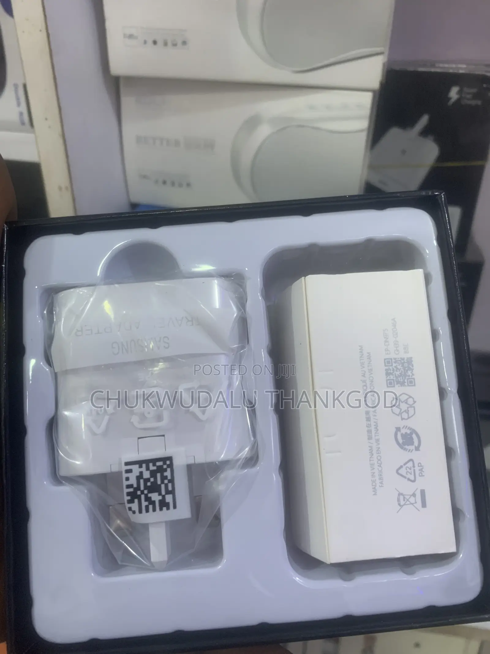 Samsung Original White Super Pd, Fast Charger With Usb Cable