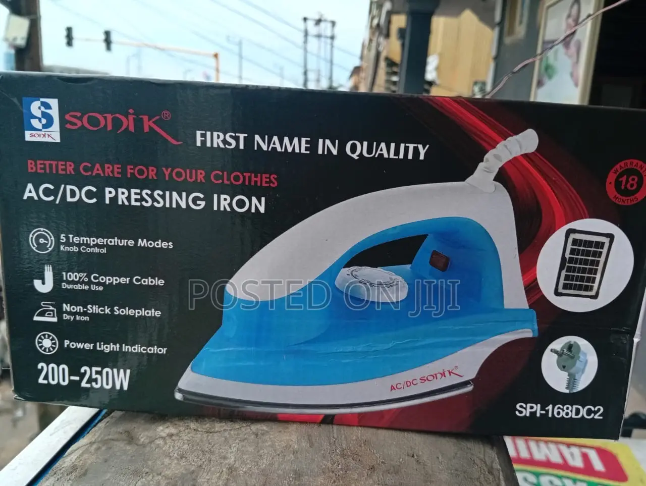Ac/Dc Pressing Iron